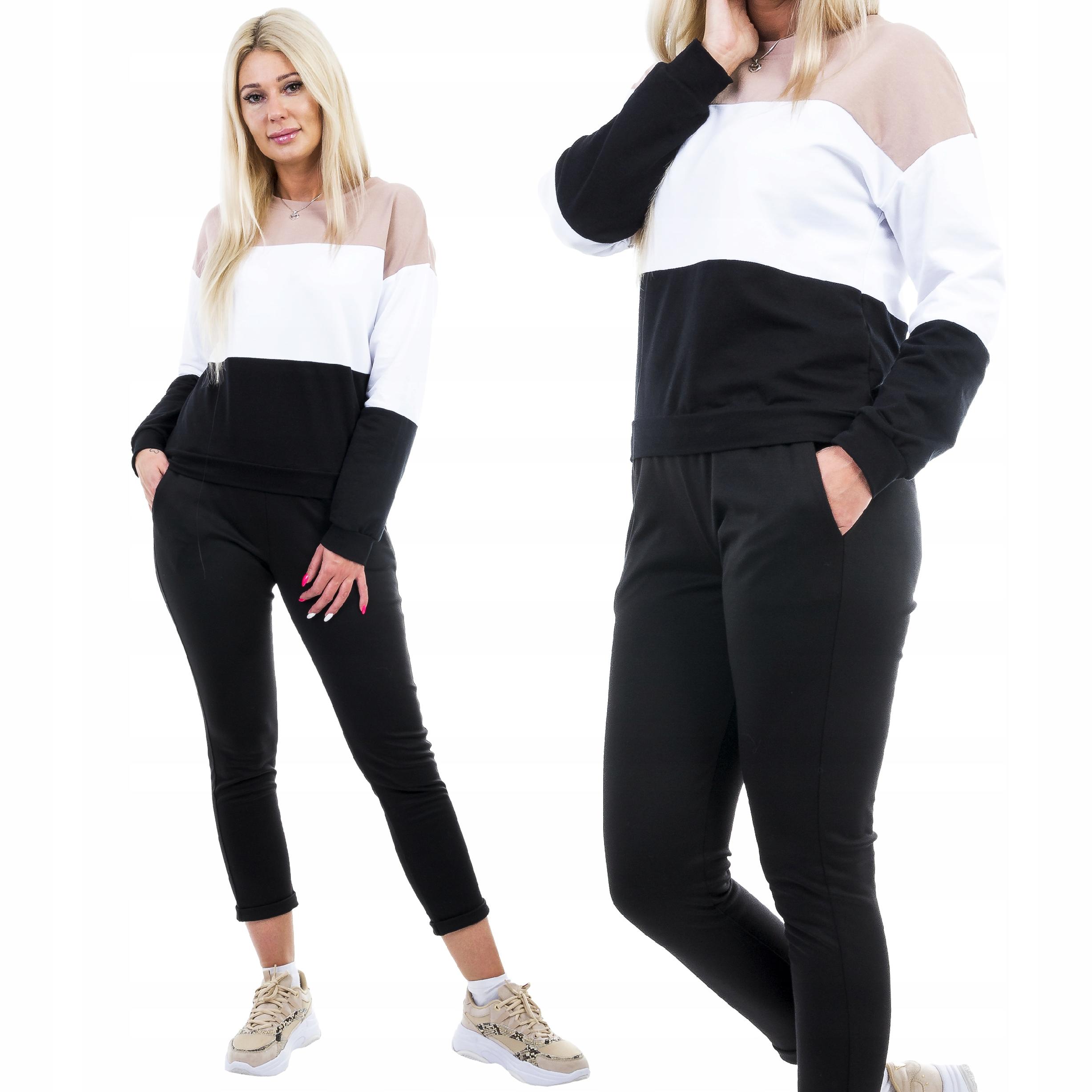 

Z287 Komplet Dres Pasy Beżowo - Czarny r 50
