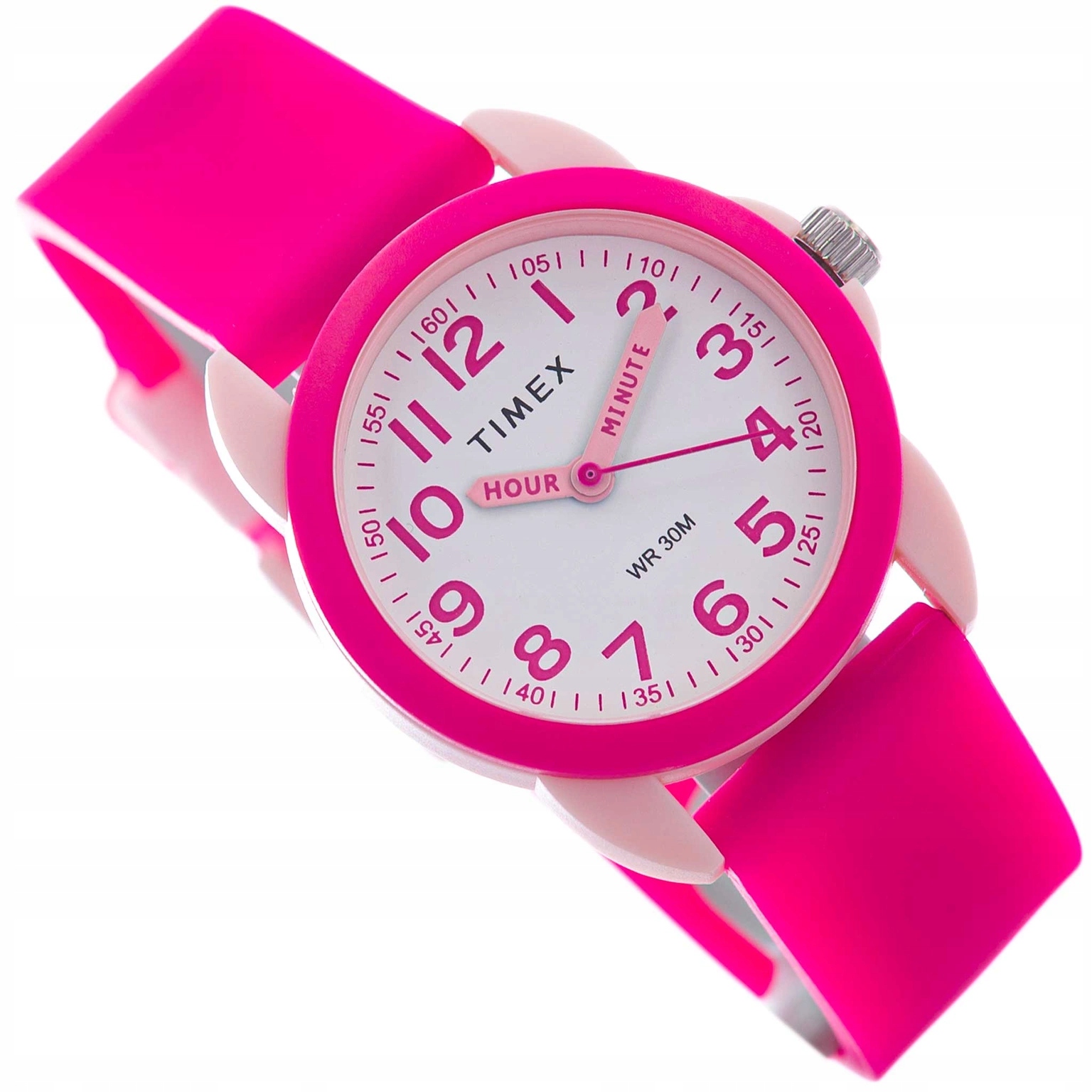 Dětské Hodinky Timex TW2W92200 Kids Time Teacher, Růžové Na Řemínku