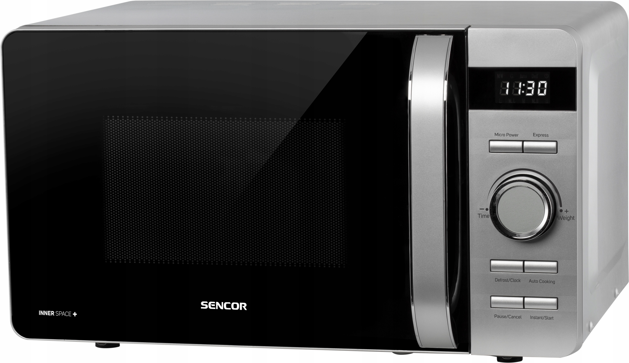 Kuchenka mikrofalowa wolnostojąca Sencor SMW5217SL LED 8-programów 27cm 17L