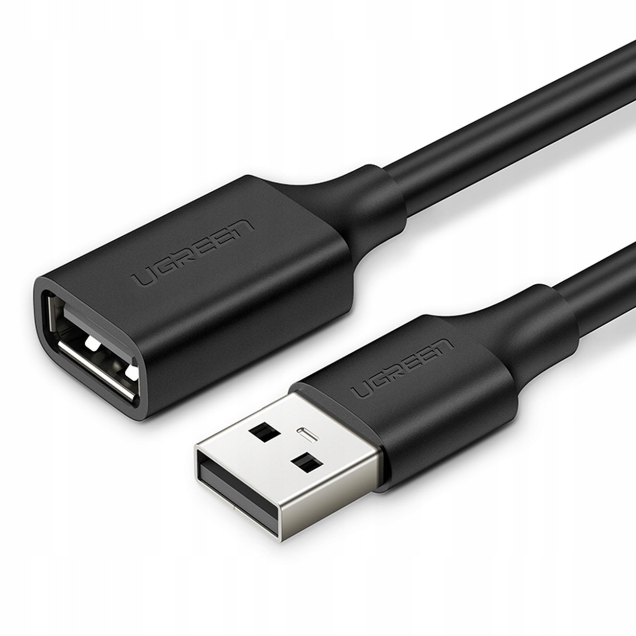 Ugreen kabel przedłużacz Usb (męski) Usb (żeński) 2.0 480Mb/s 1.5m czarny