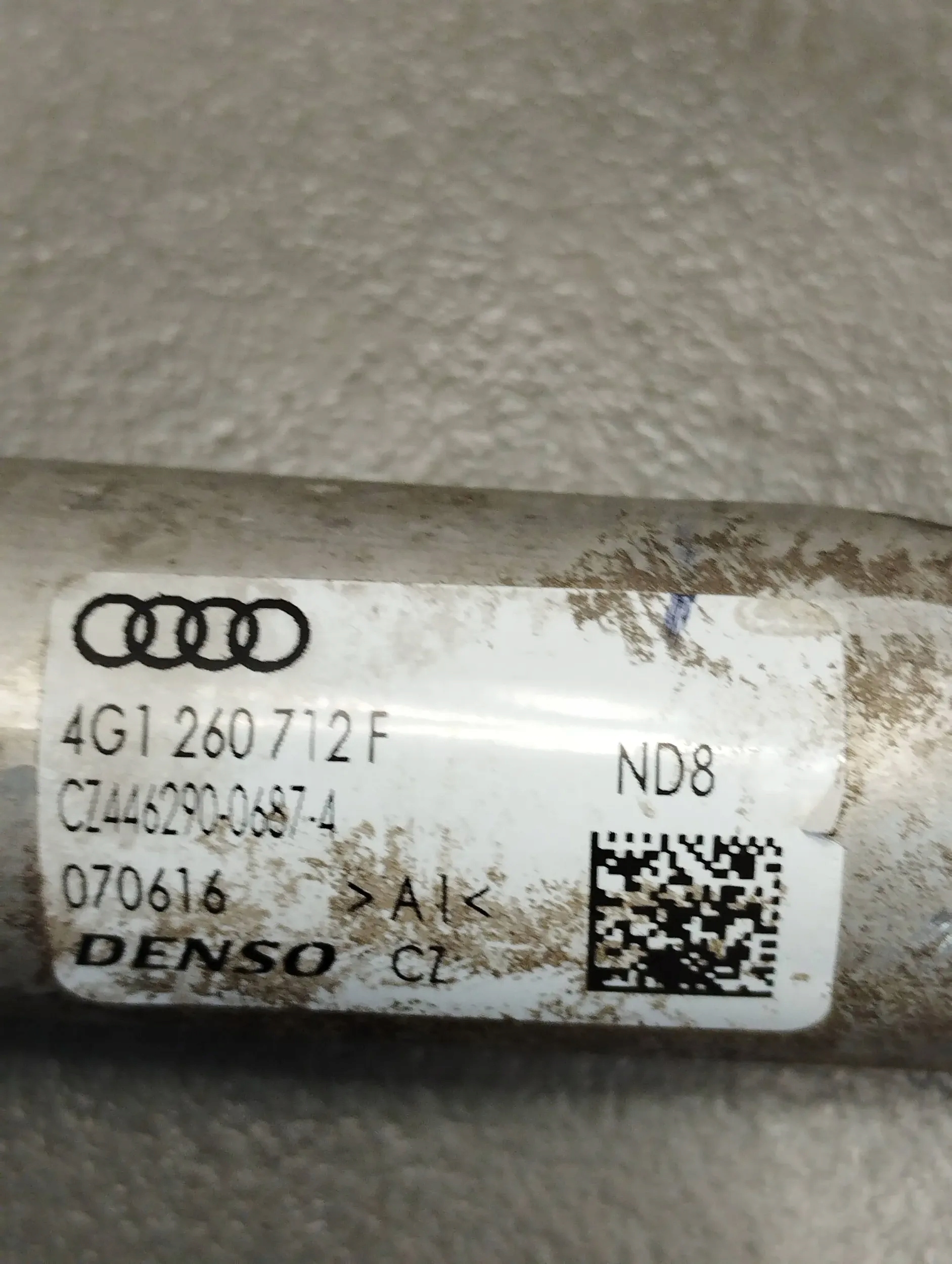 Audi A6 C7 4G vezetö a klímának 4G1260712F