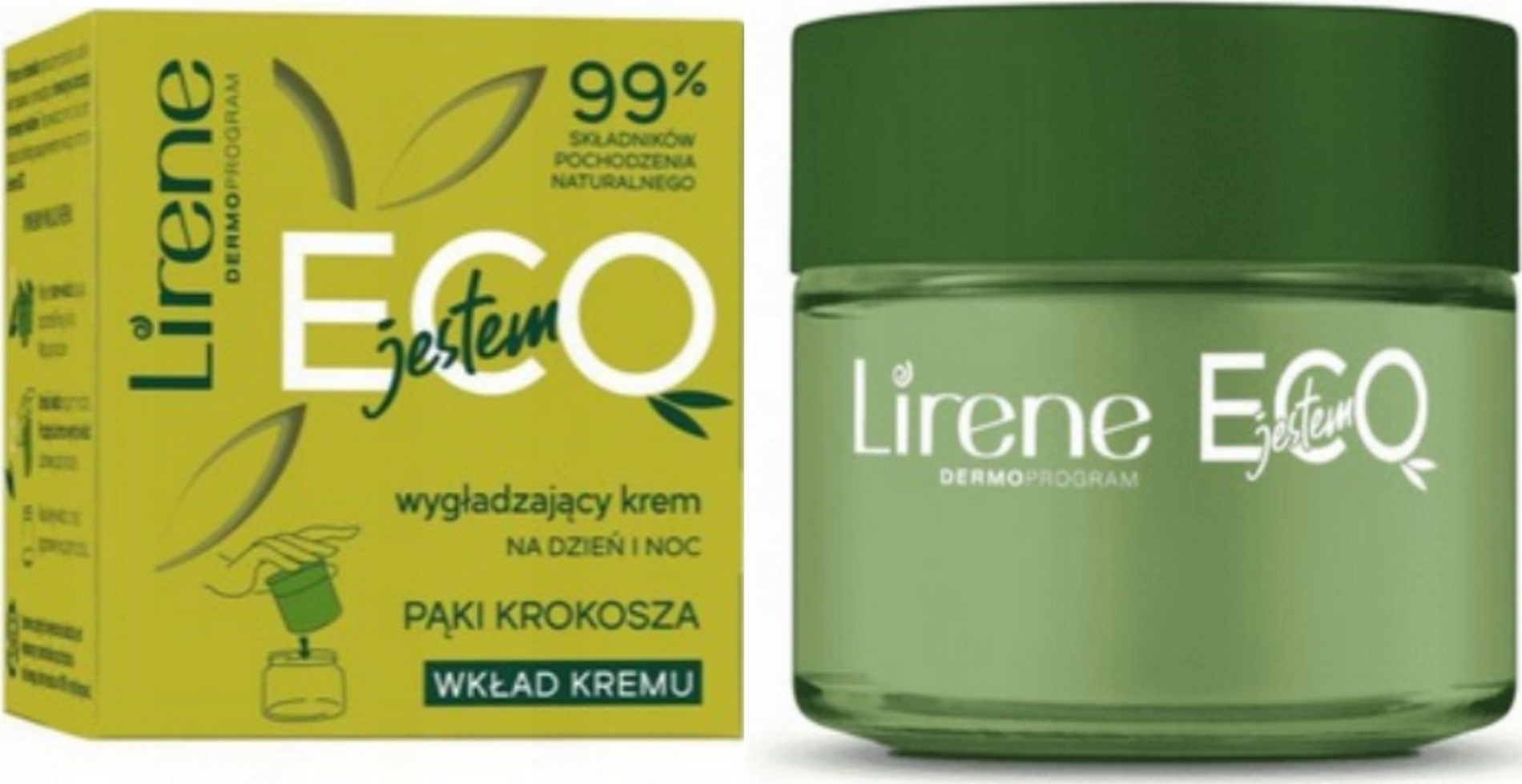 

Lirene Wygładzający Krem Pąki Krokosza +słoiczek