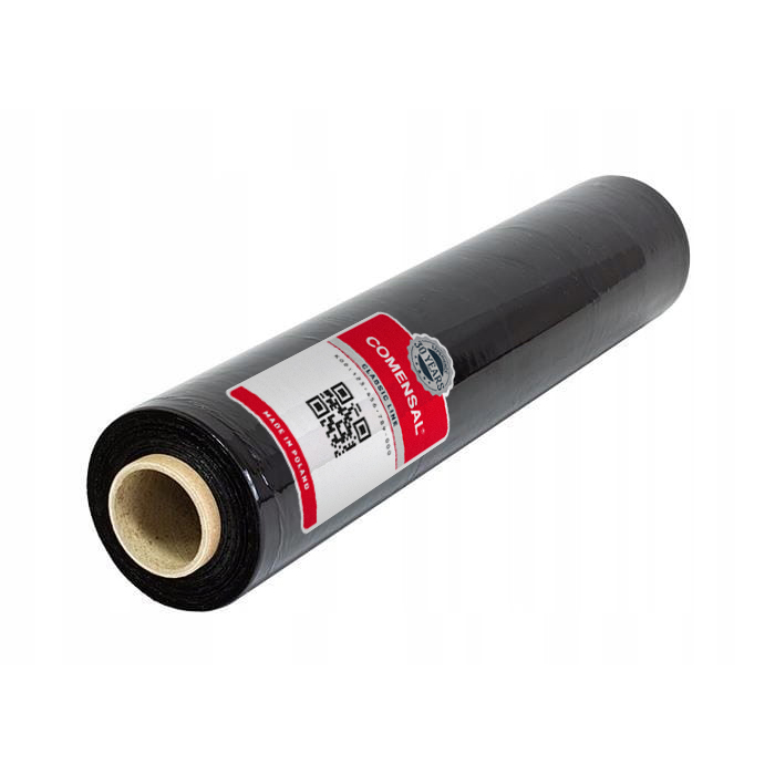 

Comensal Folia Stretch Strecz czarna kryjąca mocna