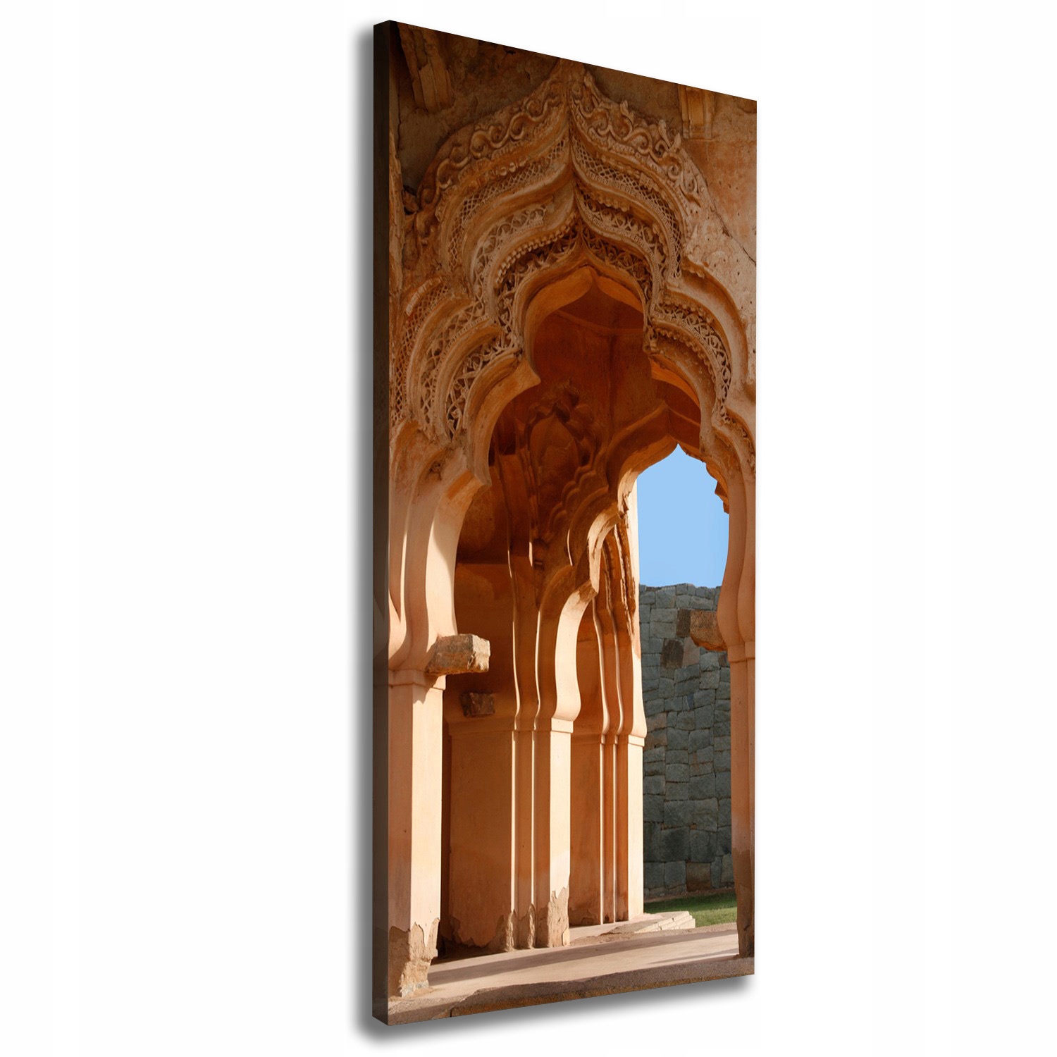 

Foto obraz na płótnie Lotus Mahal Hampi 50x125 cm