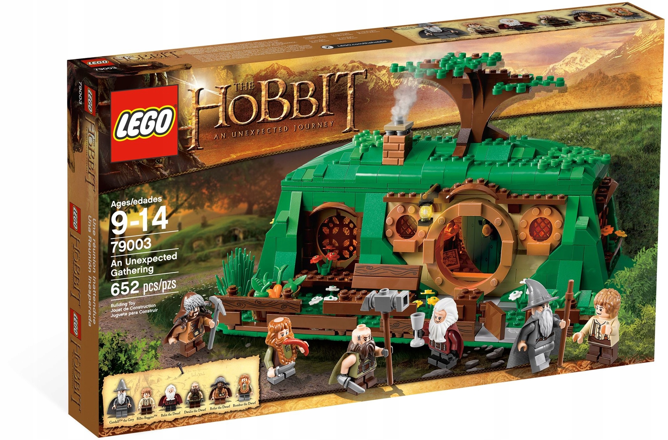 Lego Hobbit 79003 Nieoczekiwane Zebranie
