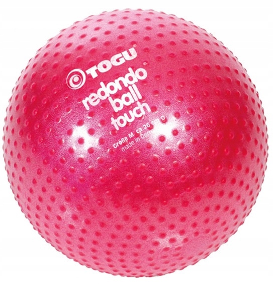 

Piłka Redondo Ball Togu senso 26 cm rubinowa