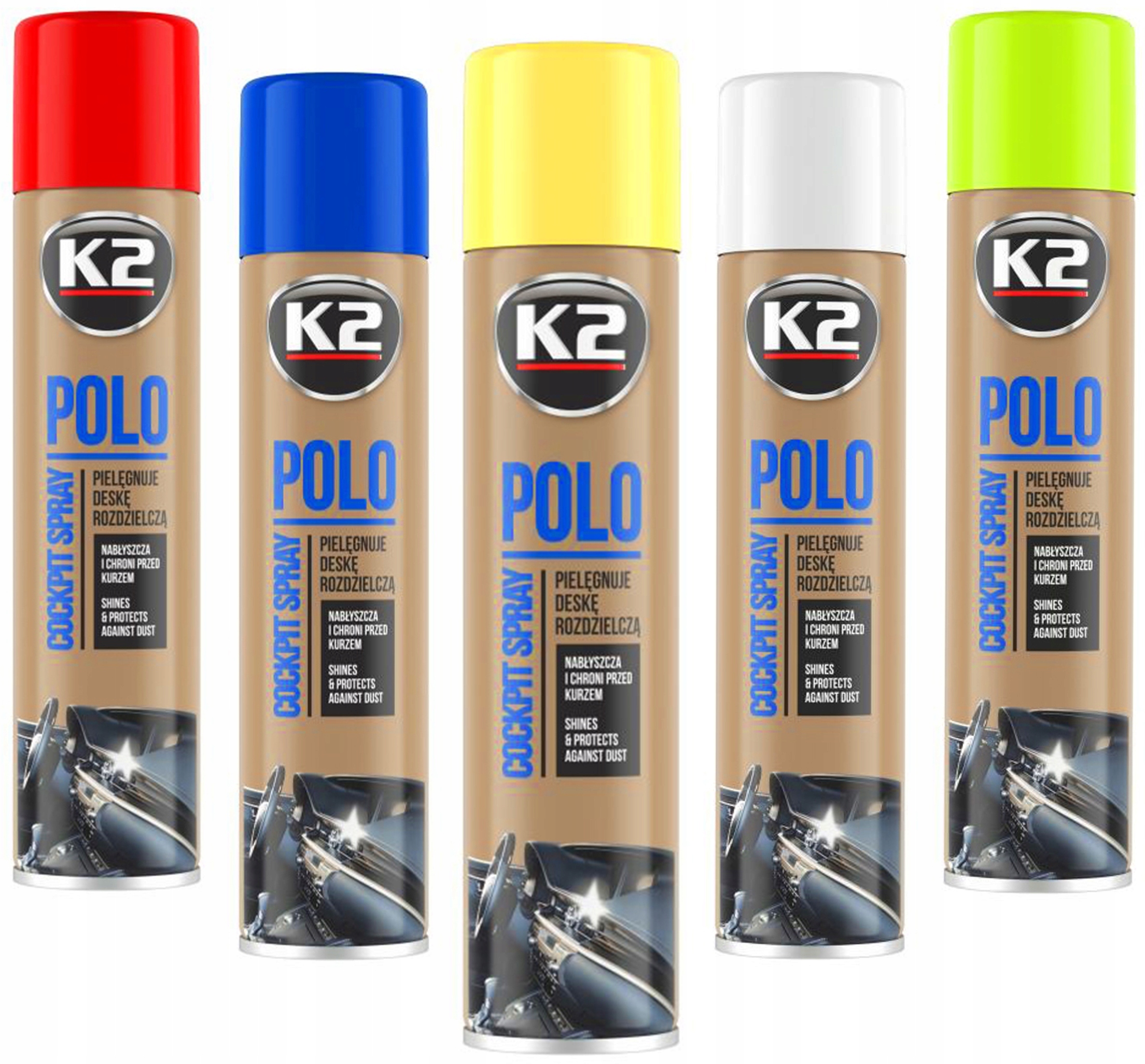 

K2 Polo Cockpit Spray Kokpit MIX 750ML