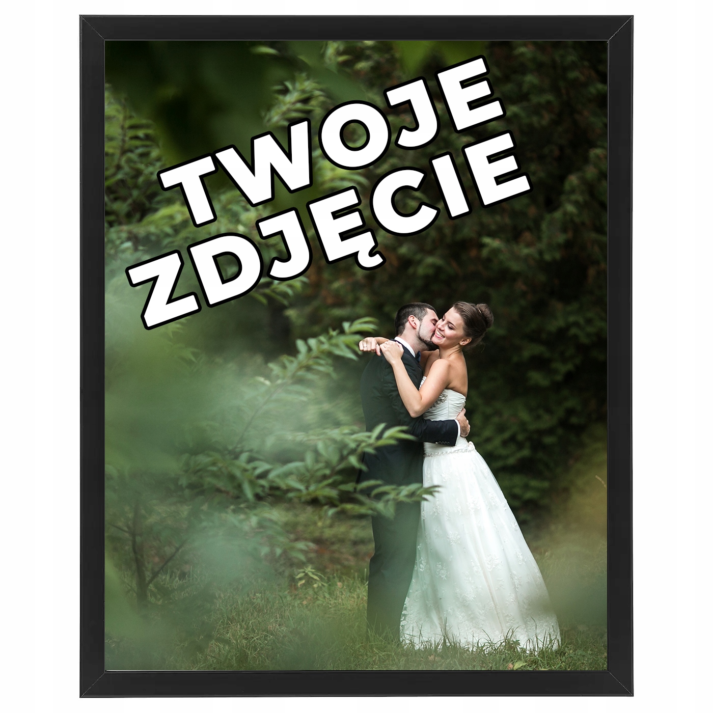 

Personalizowany Obraz Twoje Zdjęcie w Ramie 40x50