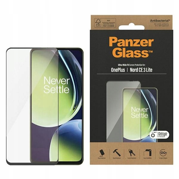 PanzerGlass Ultra-Wide Fit Ochranné pouzdro na displej OnePlus NordCE 3 Lite 7029