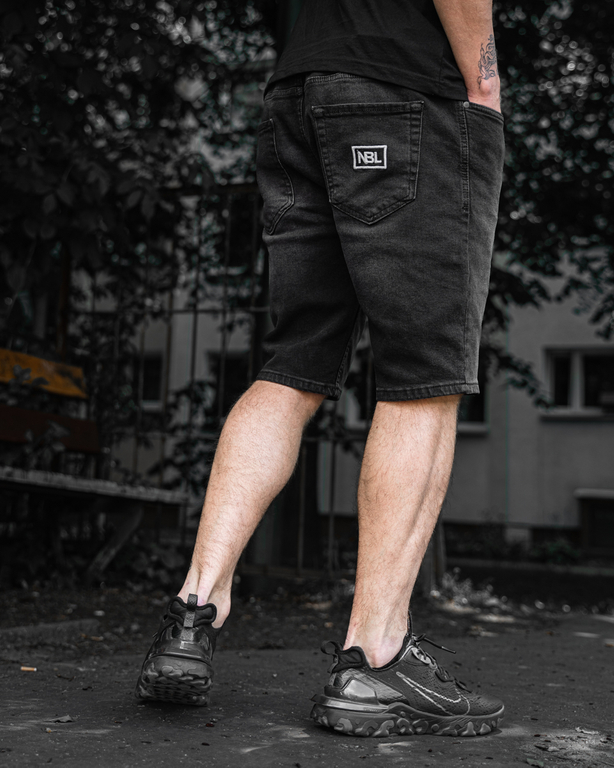 Kraťasy New Bad Line Jeans Icon Black Nbl XXL