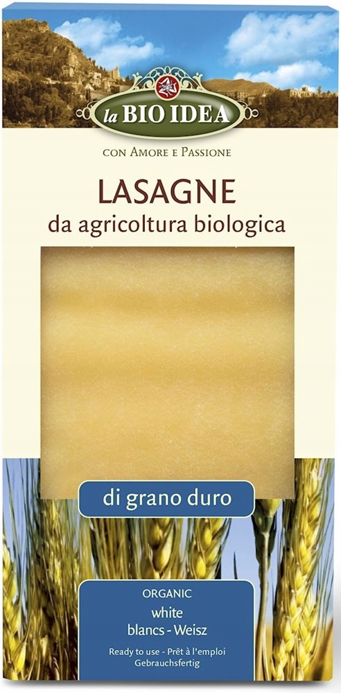 Levně La Bio Idea Těstoviny (semolinové) lasagne Bio 250 g