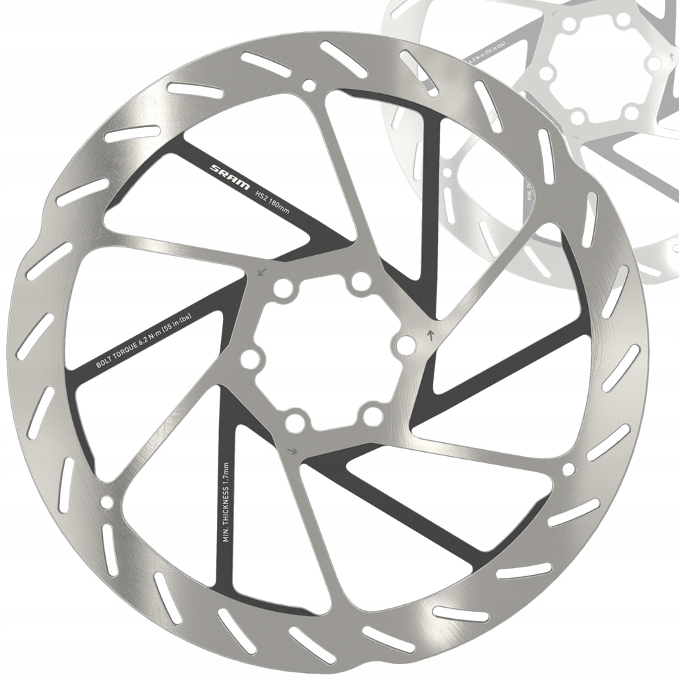 Brzdový kotouč Sram HS2 Rotor 180 mm uchycení Is