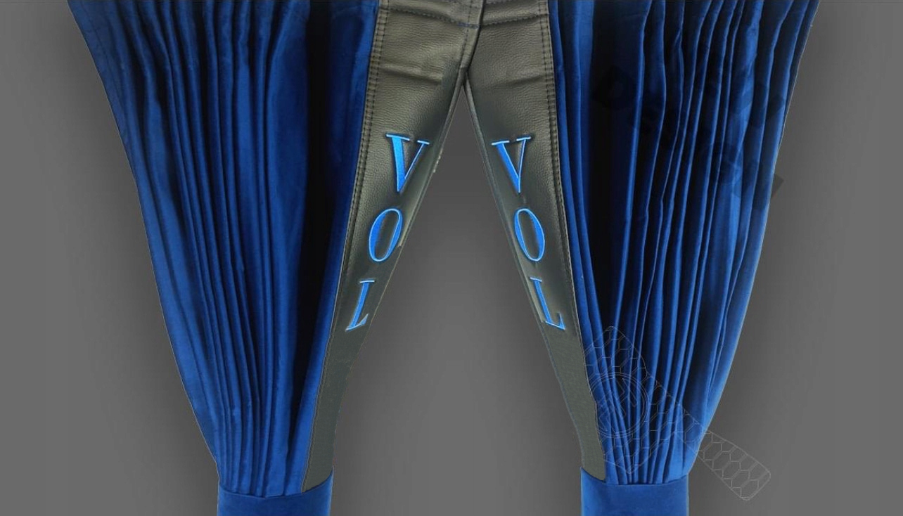 ZASŁONY PLISOWANE DO KABINY TIR VOLVO FH4 FH5