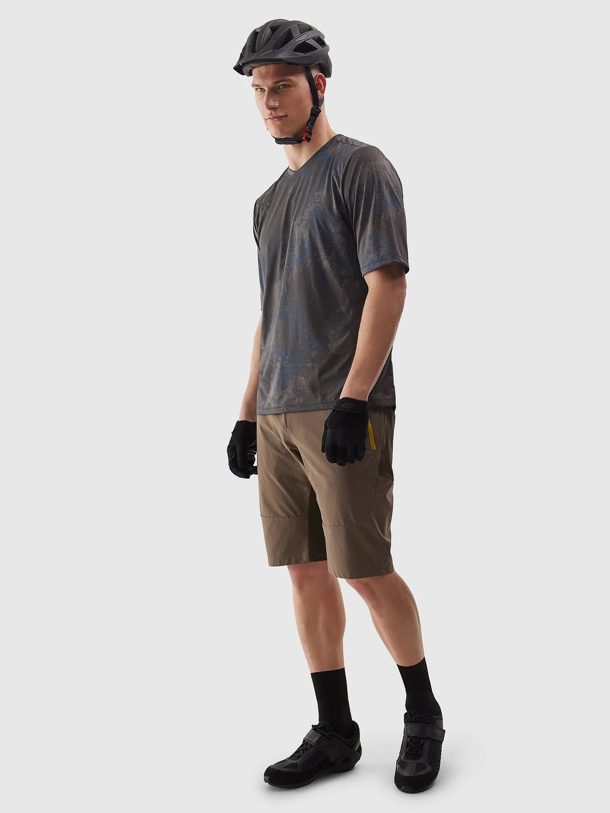 4F KOSZULKA ROWEROWA SZYBKOSCHNĄCA MĘSKA T-SHIRT SS24 Rozmiar L