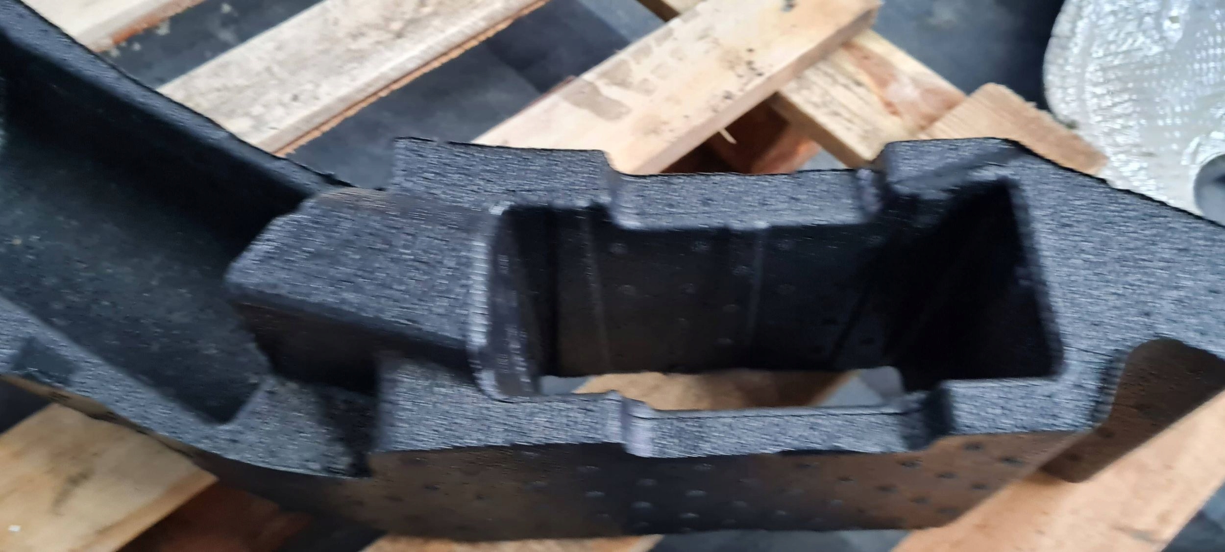 A6 C8 4K passenger compartment polystirene filling boot PIANKA rear part 4K8012169G