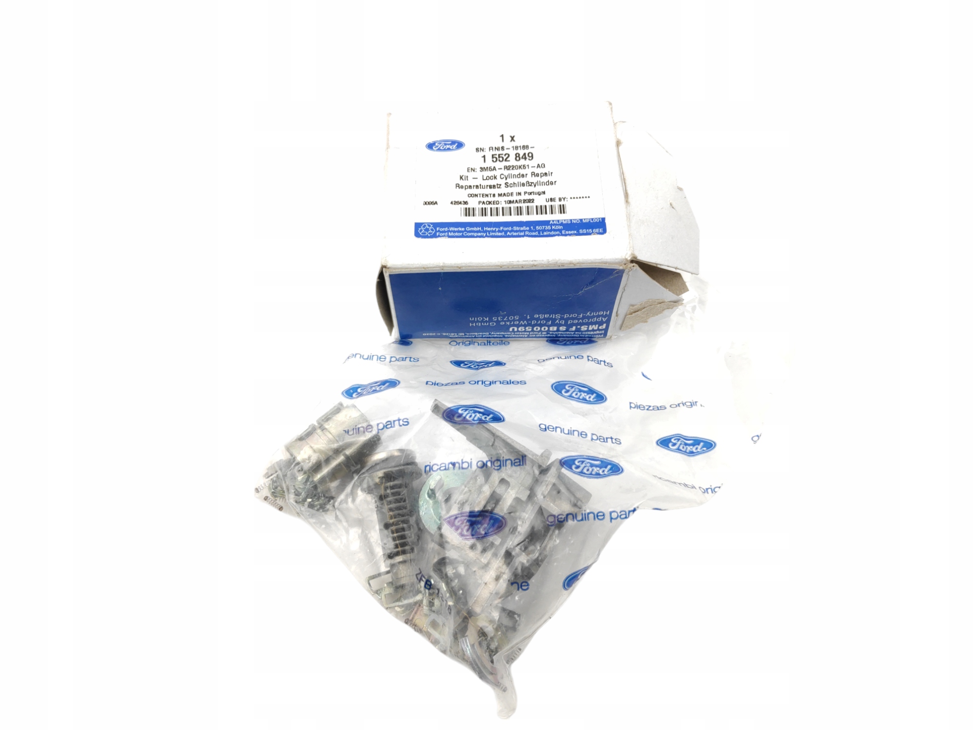 FORD C-MAX 07-10 WKŁADKA ZAMEK DRZWI PRZÓD 3M5A-R220K51-AG