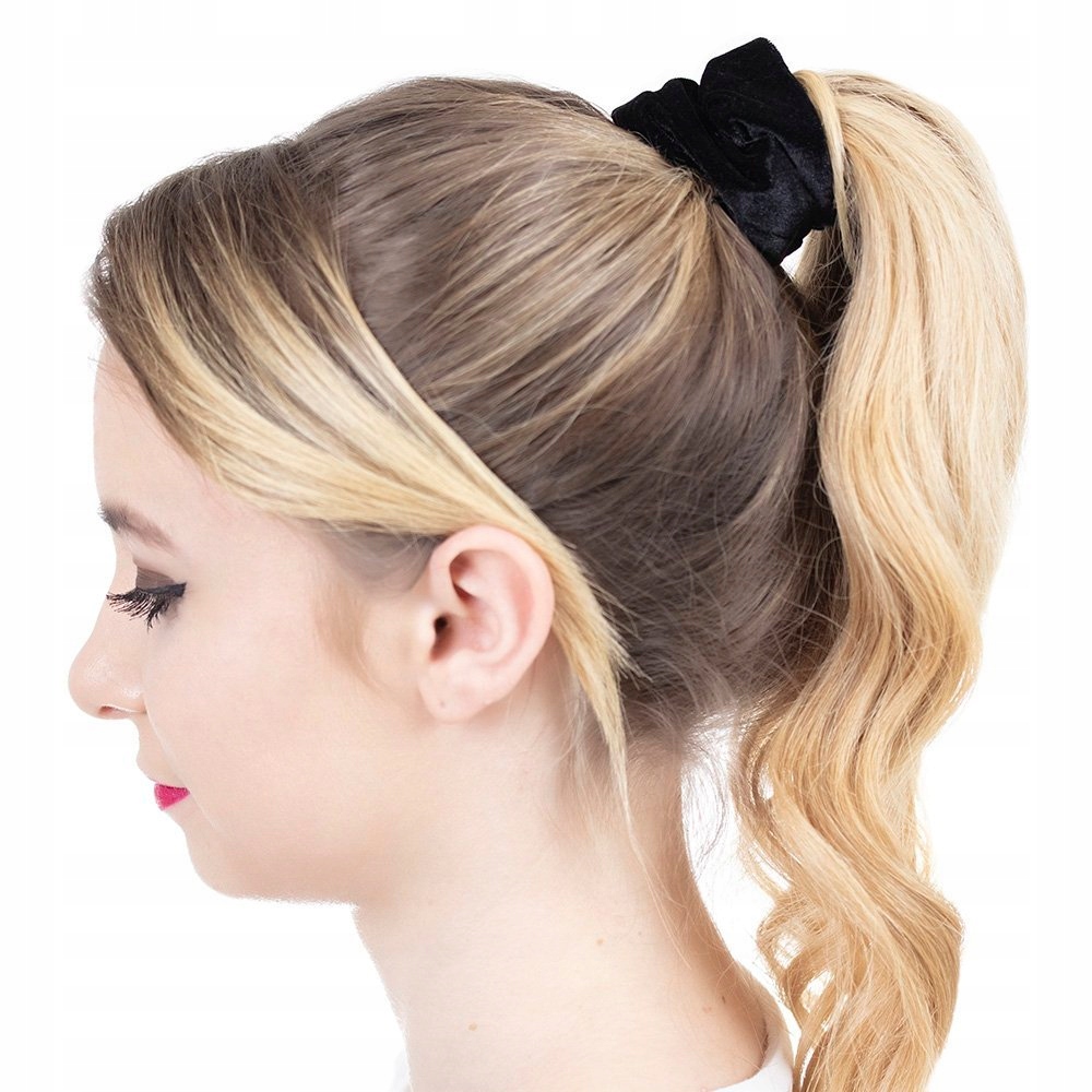 GUMKA DO WŁOSÓW welurowa owijka scrunchies FROTKA welur Rodzaj pojedyncza gumka