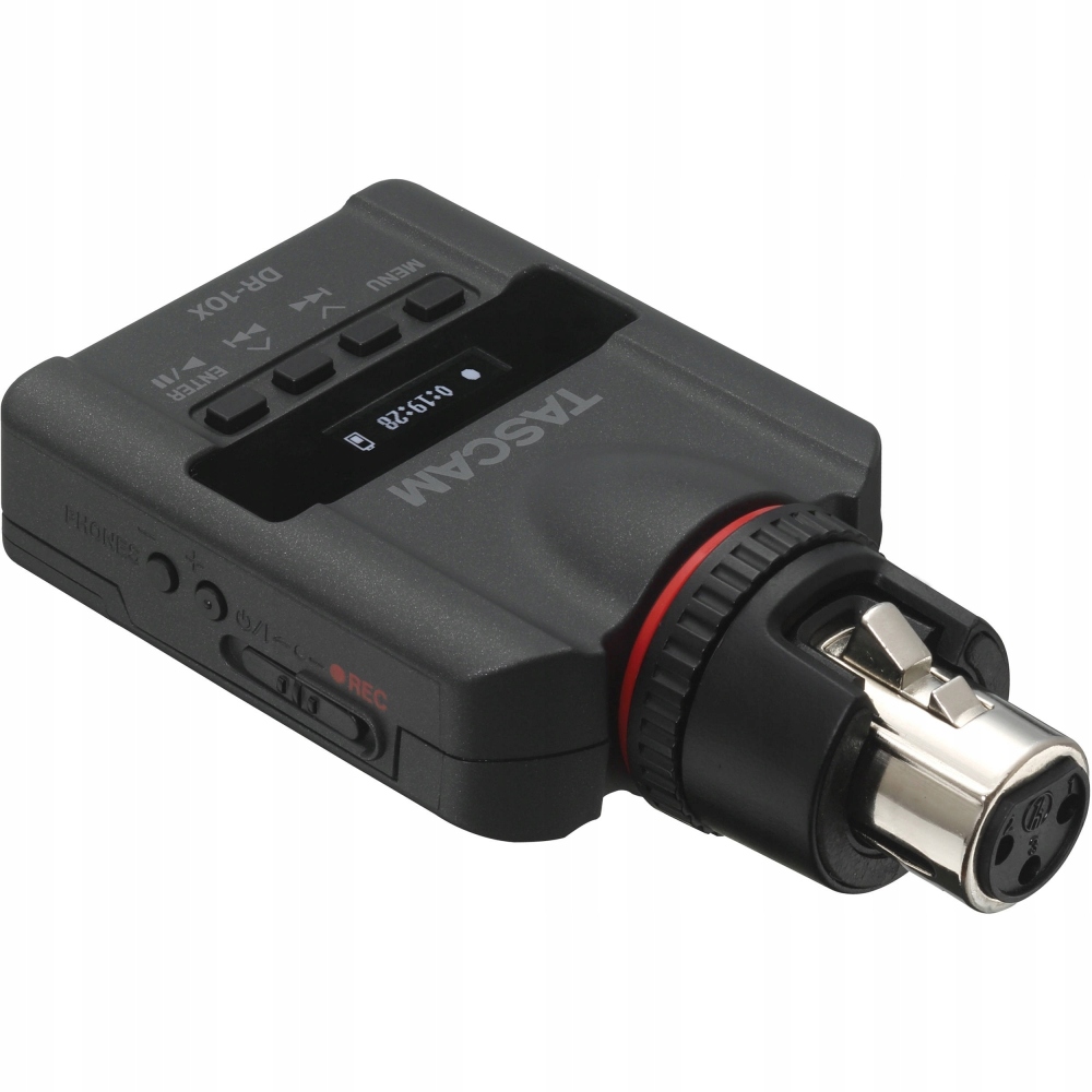 Tascam DR-10X Audio záznamník Plug-On Xlr microSD