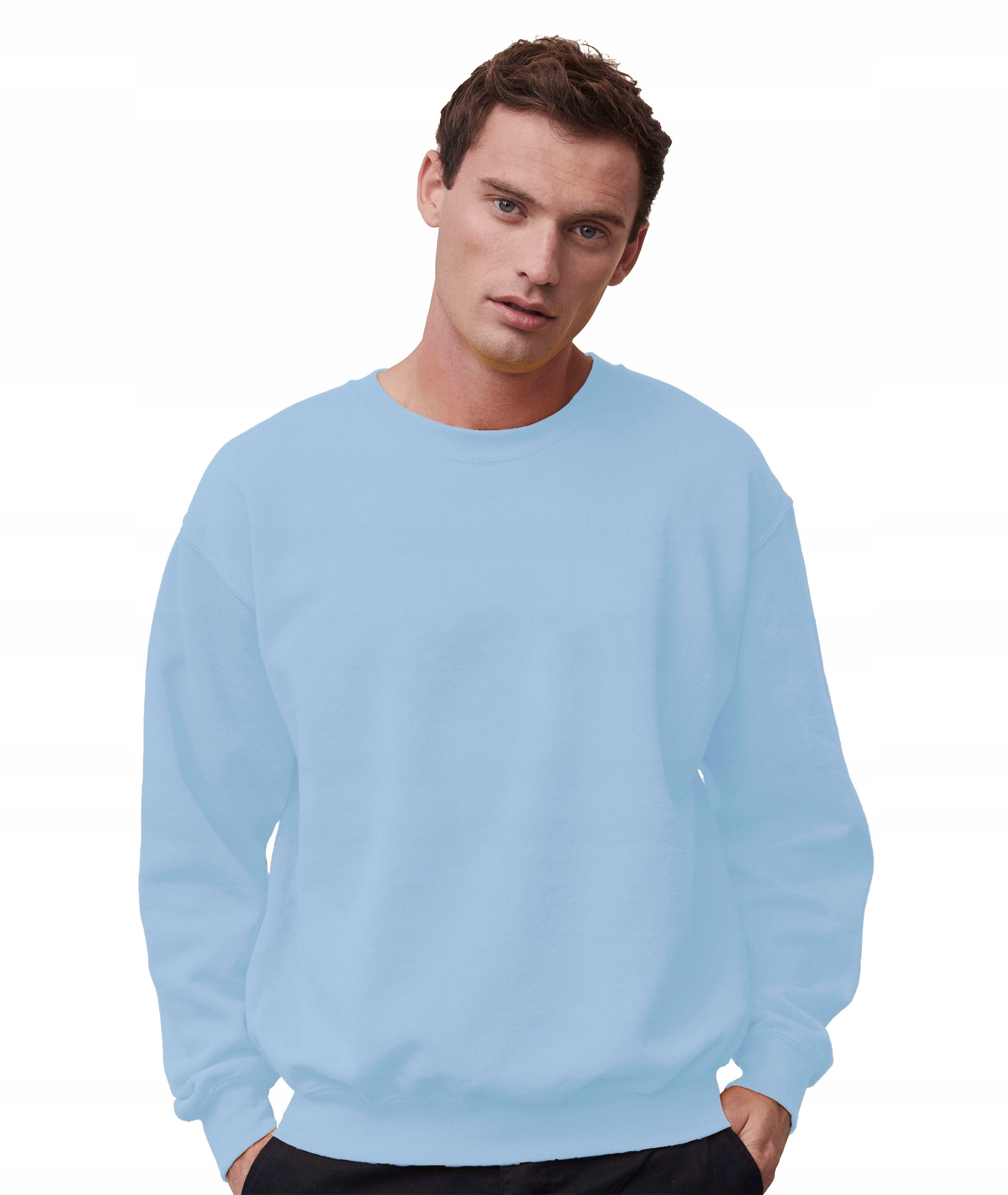 

Bluza męska Fruit Classic, bawełna, błękitny XL