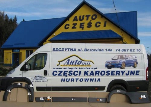 2P Nakładka Listwa Ducato Boxer Jumper 06-14 Prawa