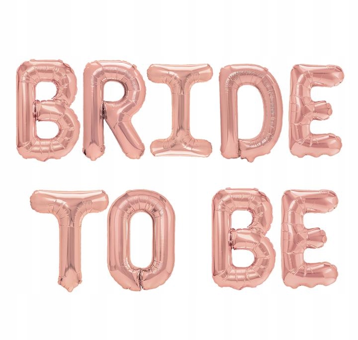 

Balony Bride To Be Wieczór Panieński Różowe Złoto