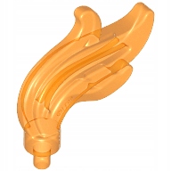 

Lego Płomień Ogień Piórko Trans Pomarańczowy 64647