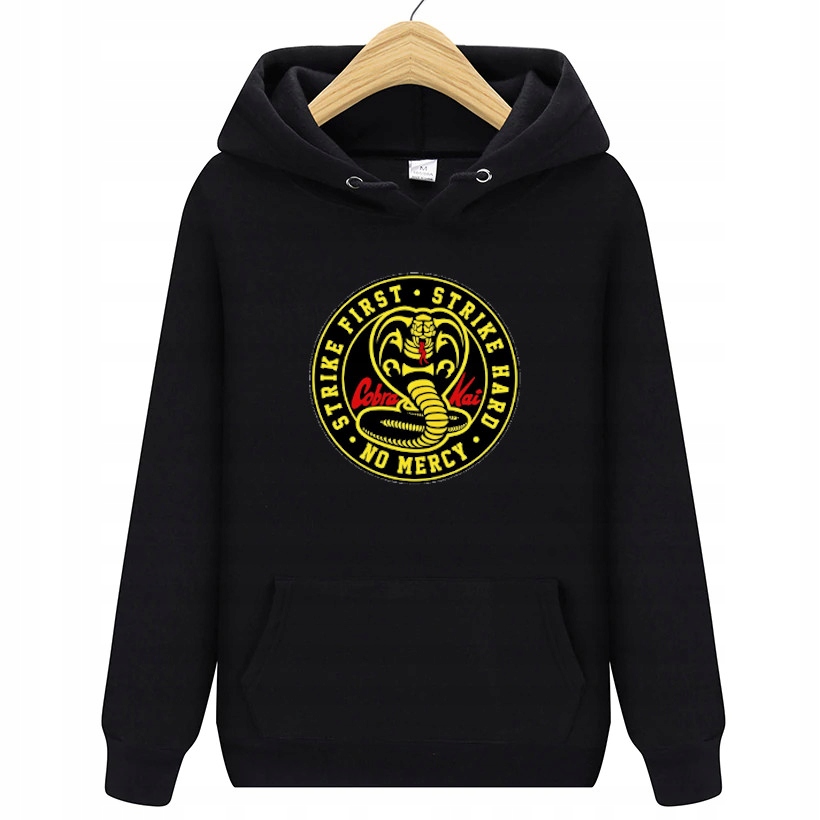 

Bluza Cobra Kai Karate Kid Z Kapturem 9-11lat 140
