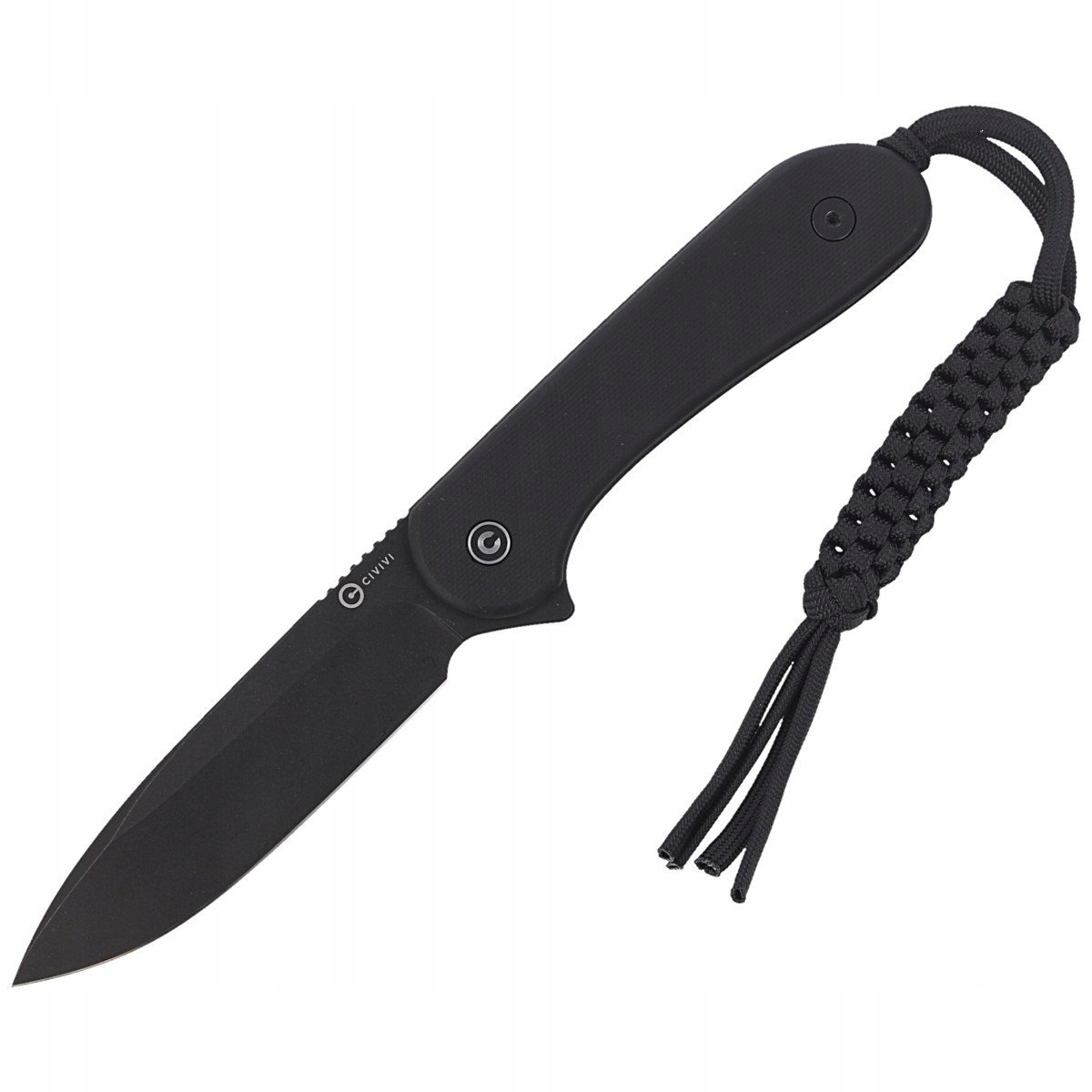 Nůž Edc Civivi Elementum Fixed Tactical Black G10, Black Stonewashed D2