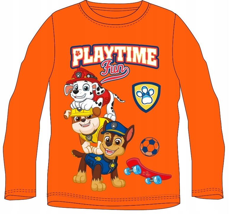 

Koszulka Tshirt Bluza Psi Patrol Długi Rękaw 110