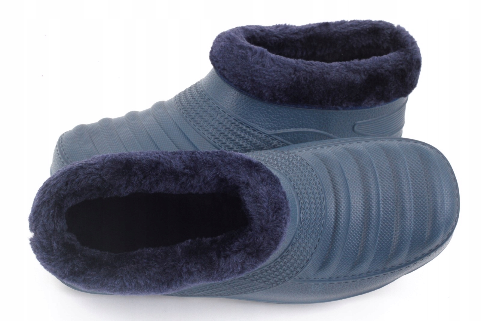 KALOSZE MĘSKIE PIANKA KRÓTKIE OCIEPLANE LEKKIE Długość wkładki 28 cm