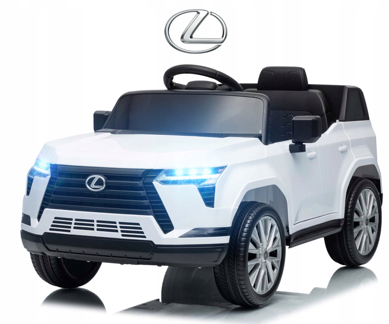Auto Na Akumulator Lexus GX550 Biały Samochód Dla Dzieci 3+ Milly Mally