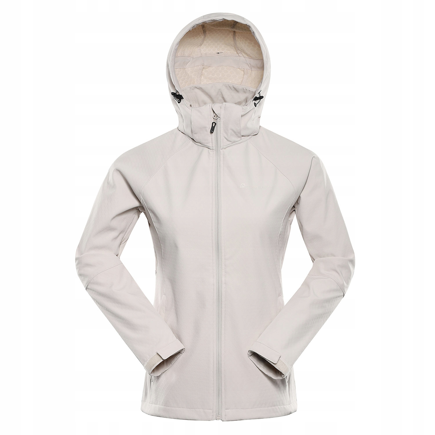 Alpine Pro Kurtka trekkingowa damska softshell 8000 Hoora jasny beż r.XXL
