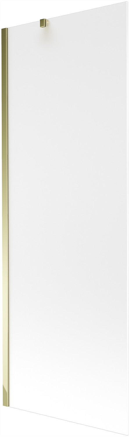 Mexen Next sprchová zástěna 1-křídlá 70x150 cm, mléčné sklo, zlatá