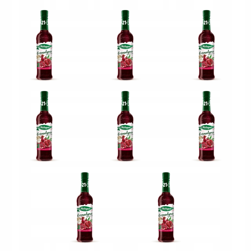 Grenadina doplněk stravy Herbapol 410 ml X8