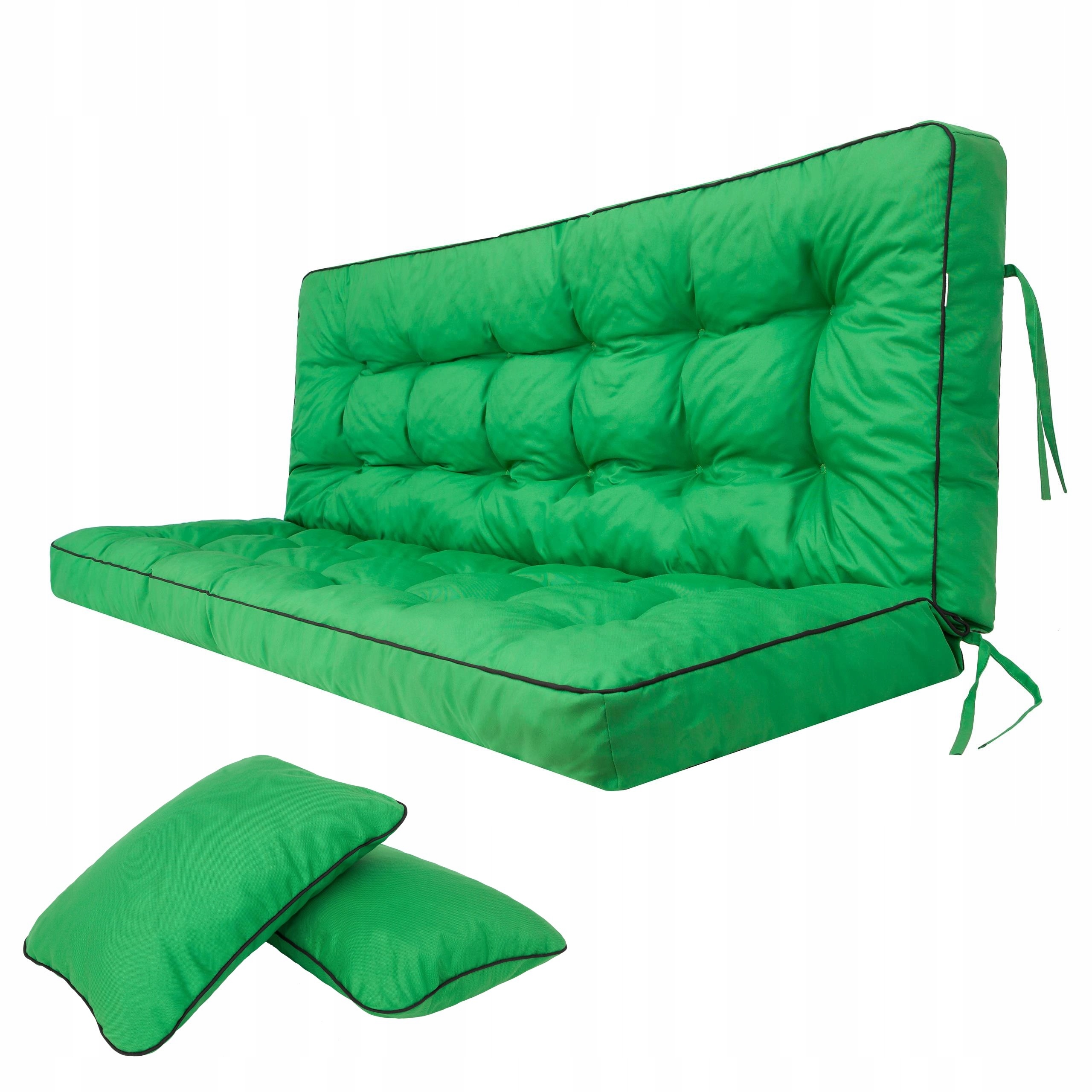 Vankúš na hojdačku Vankúš na záhradnú lavičku Vodotesný 180 cm 2 vankúše