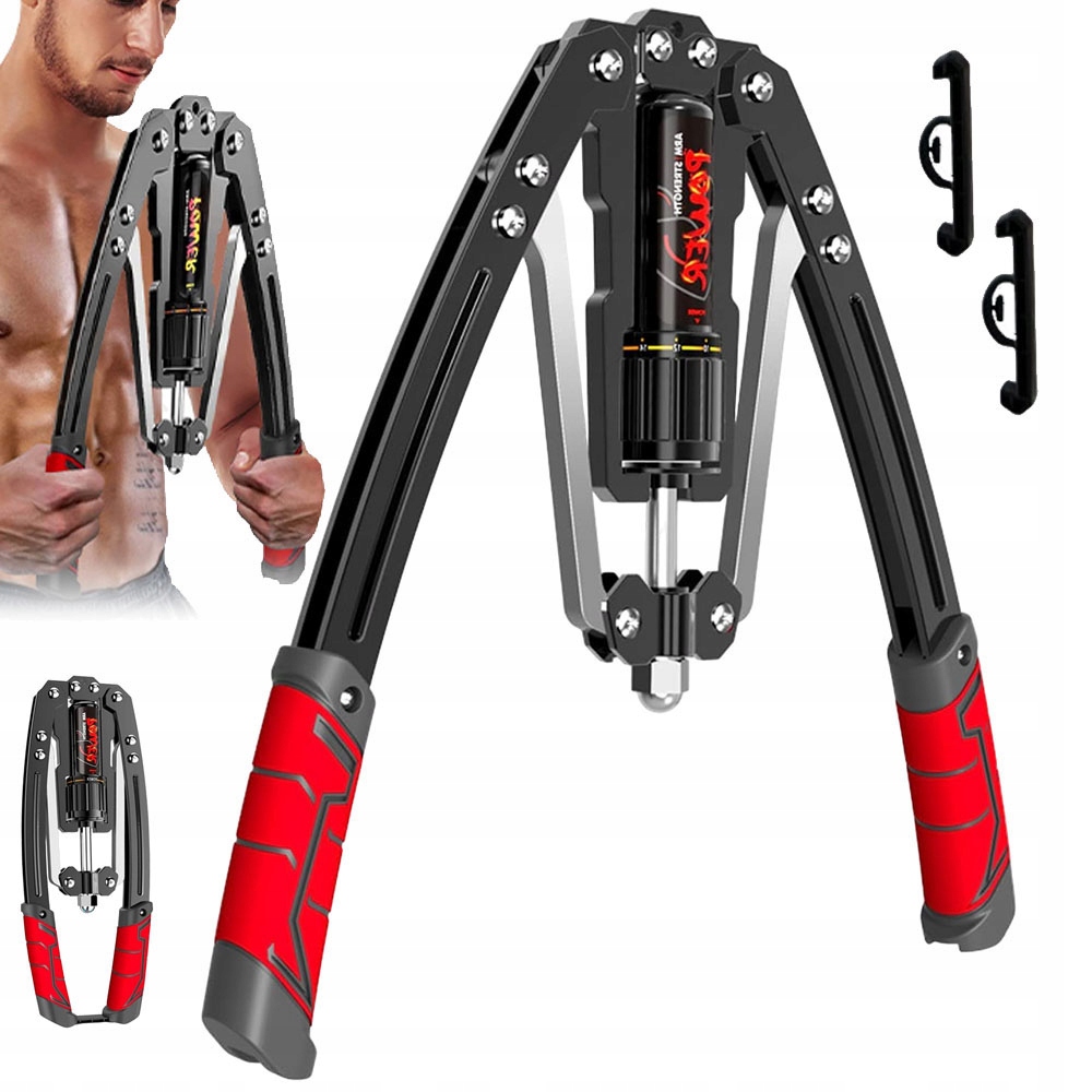 Hydraulický Expandér, Stlačovač, Posilovač Rukou, Nastavitelný, 10-200 Kg