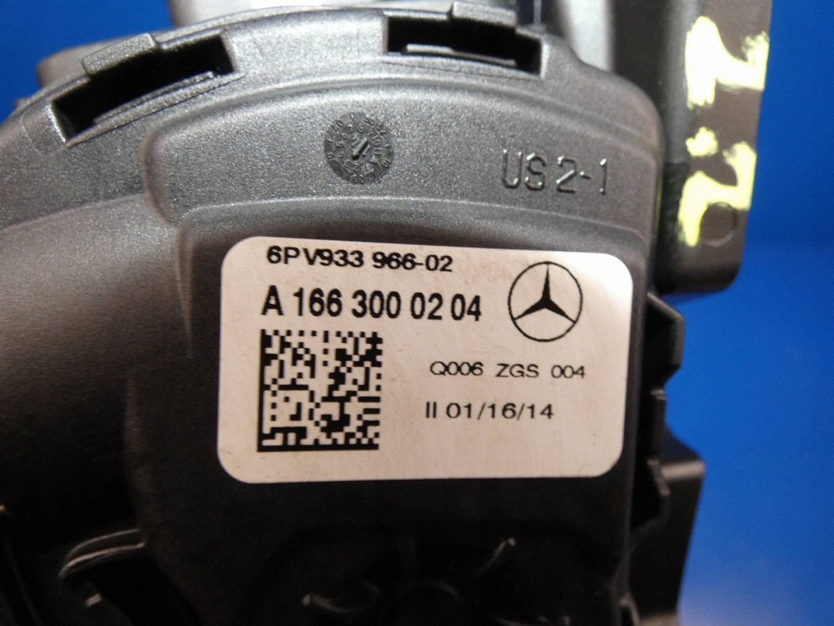 MERCEDES ML W166 GLE accelerator pedal potentiometer