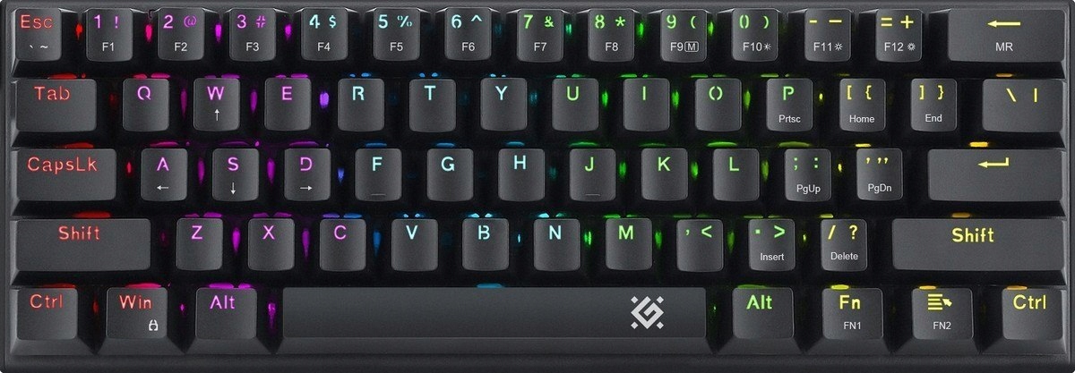 Klawiatura gamingowa Defender Cairon GK-081 Mechaniczna Rgb red