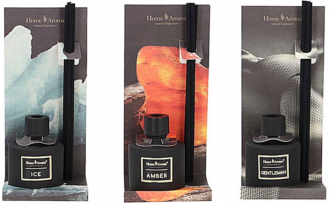 OLEJKI ZAPACHOWE 3 ZAPACHÓW 3x50 ML Z PATYCZKAMI