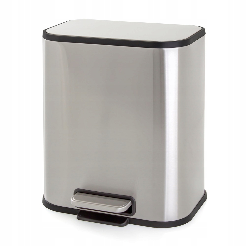 Levně Kancelářský/koupelnový koš na odpadky 5 Litrů s pomalu padajícím víkem