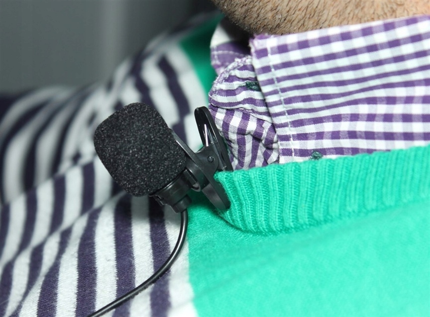 MIKROFON SAMOCHODOWY DO RADIA Z KLIPSEM 1,5M 3,5mm Model zewnętrzny mikrofon do samochodu