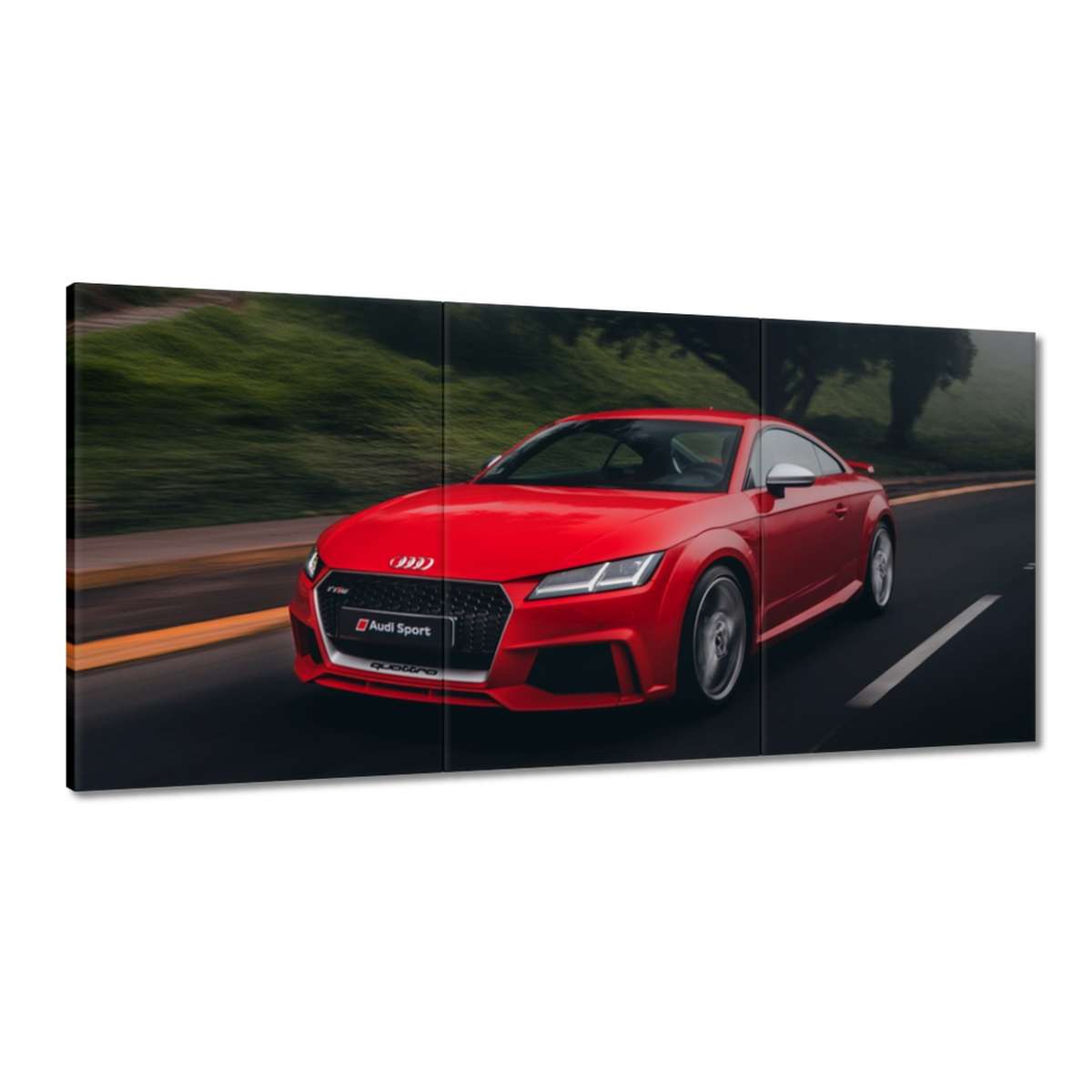 Obrazy 180x90 Červené Audi Auto