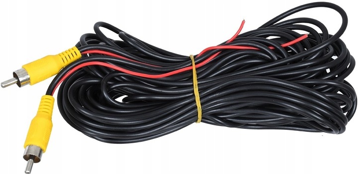 Przewód Do Kamery Cofania Kabel 15m Cinch Rca Av