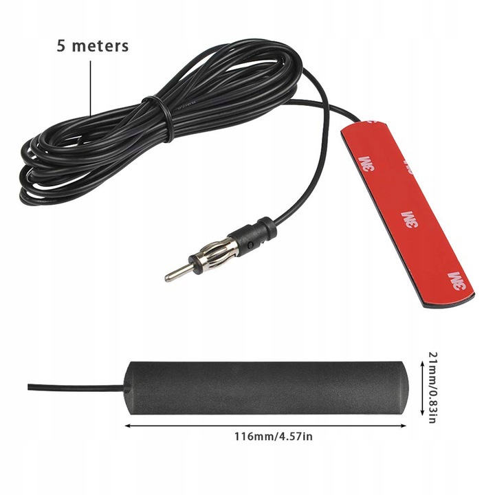 UNIWERSALNA ANTENA RADIA DO WZMOCNIENIA SYGNAŁU FM Marka Inna