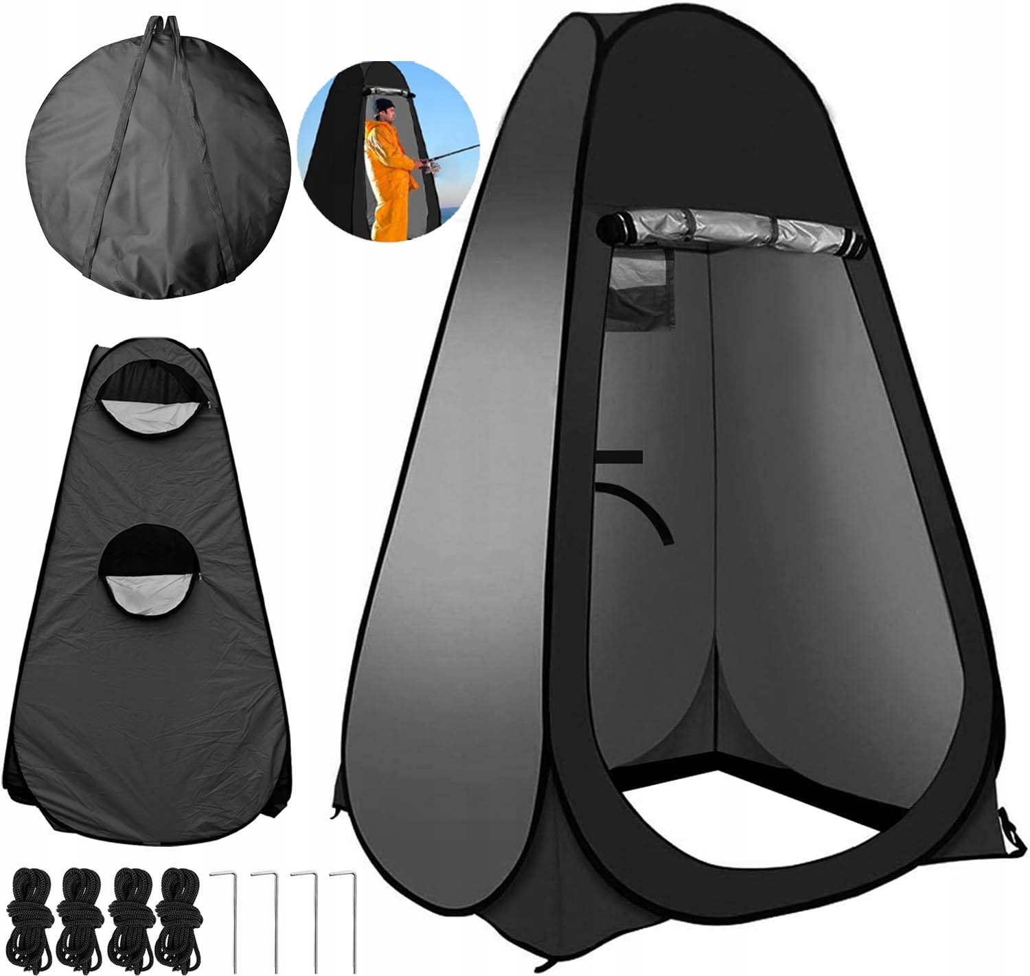 Stan Turistický Skládací Pop-up Sprchový Záchod Převlékárna 190CM