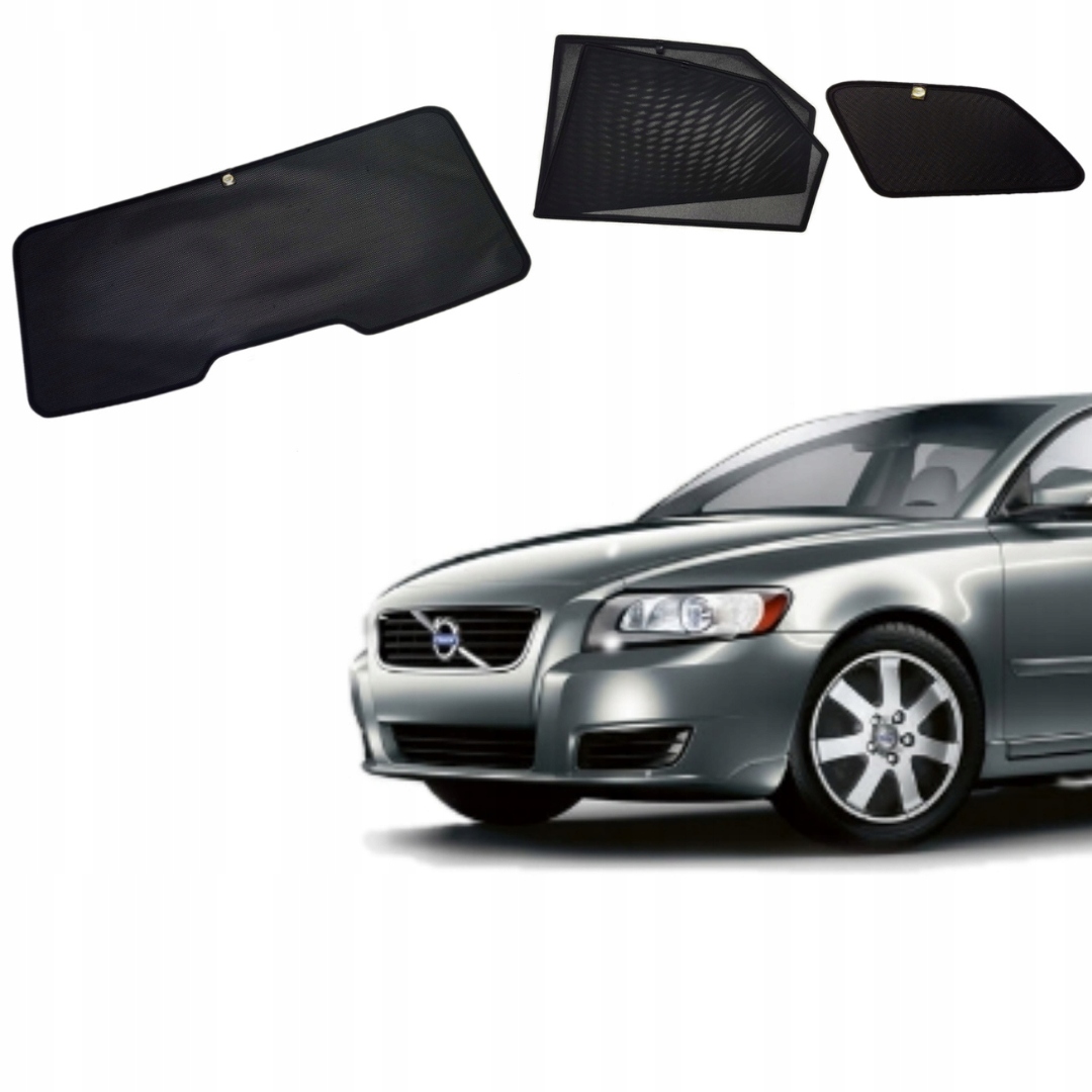 Zatemňovací sluneční clony přizpůsobené pro Volvo V50
