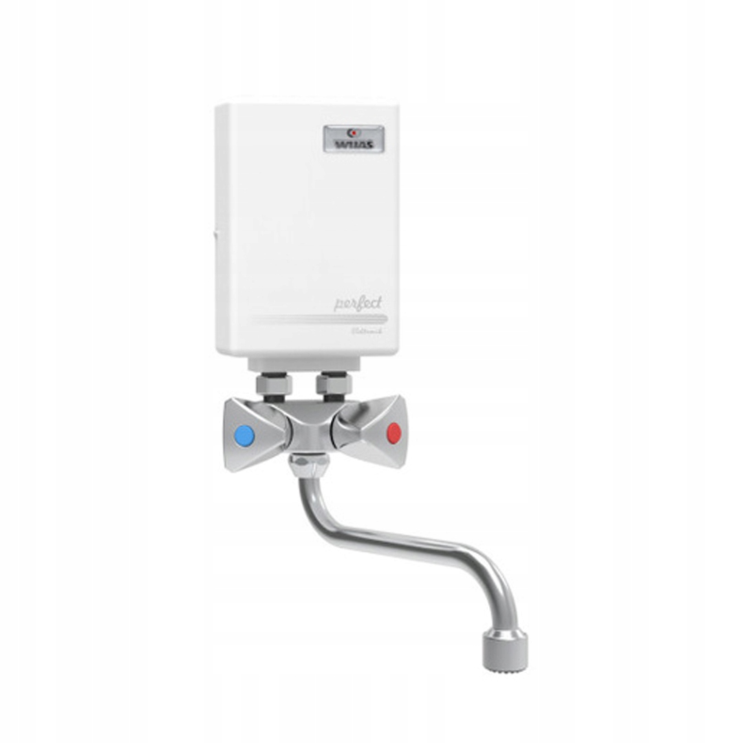 Prietokový ohrievač Wijas Perfect 400 4 kW s batériou a výtokom 210 mm 4000 W