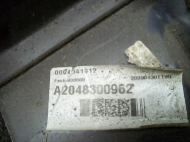 heater MERCEDES W204 A2048300962