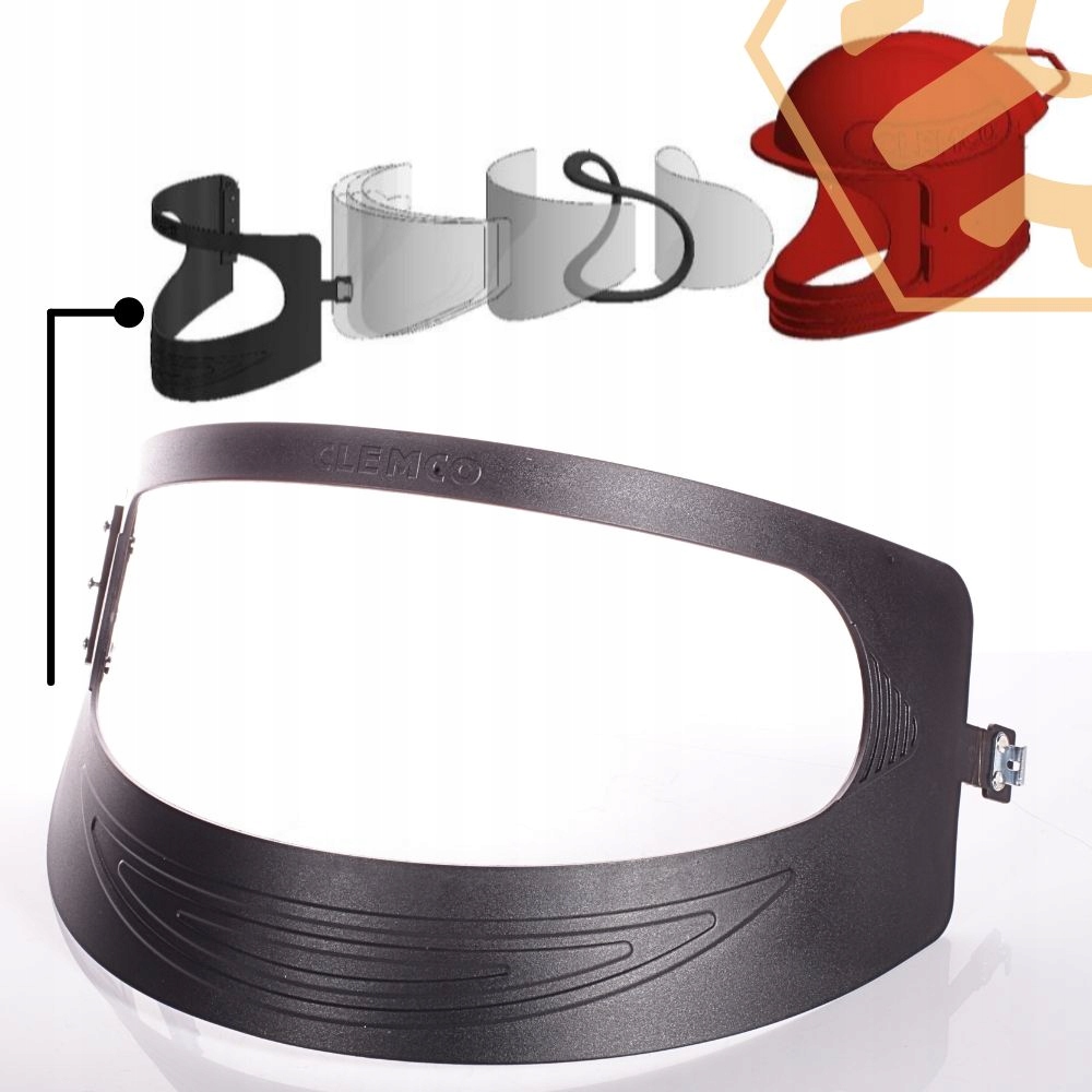 ramka wizjera do hełmu Apollo 600 60 wizjer panoramiczny piaskowanie EAN (GTIN) 5906476973495