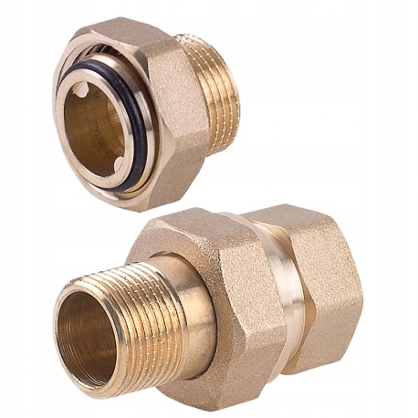 

Śrubunek Mosiężny Prosty Mosiądz 3/4'' Cala O-ring